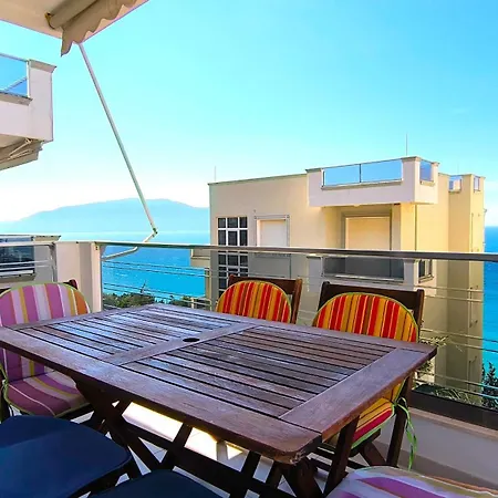 Blue Escape Sea View With Balcony Avlonya