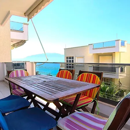 Blue Escape Sea View With Balcony Vlore