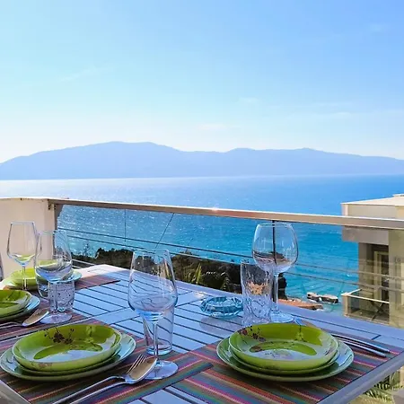 Appartamento Blue Escape Sea View With Balcony Vlorë