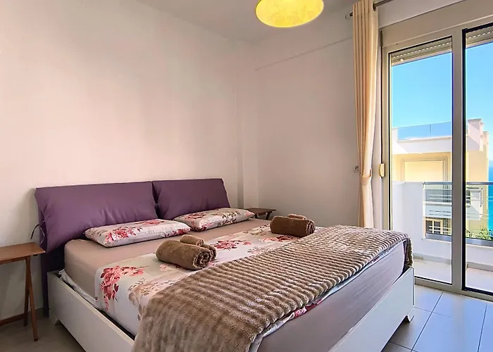 Blue Escape Sea View With Balcony Vlore